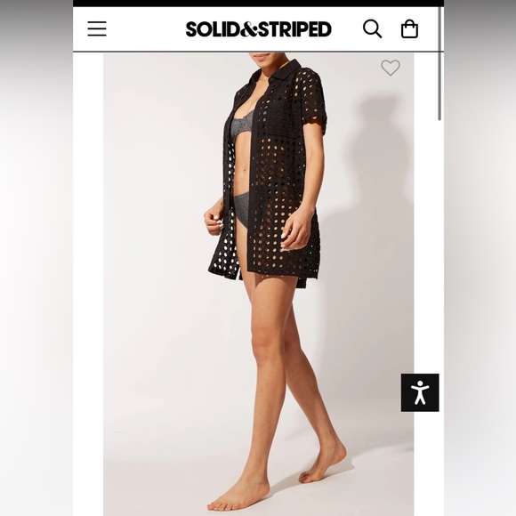 Solid & Striped THE EYELET CABANA DRESS - Picture 4 of 4